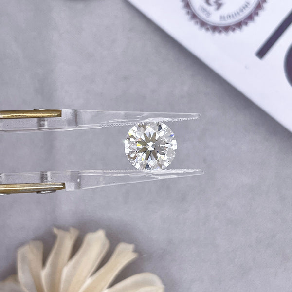 IGI Certified Round Cut CVD Loose Diamond 1 to 3 Carat Lab Grown Diamonds For Jewelry