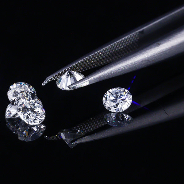 VS E Color Round Brilliant Cut Lab Grown Diamonds 5mm Eco Friendly Loose Diamonds