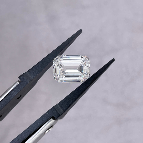 IGI Certified 1 to 3 CT Emerald Cut Diamonds CVD Lab Grown Loose Diamonds VVS
